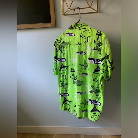 NFL Seattle Seahawks Football Hawaiian Shirt - Picture 5 of 5